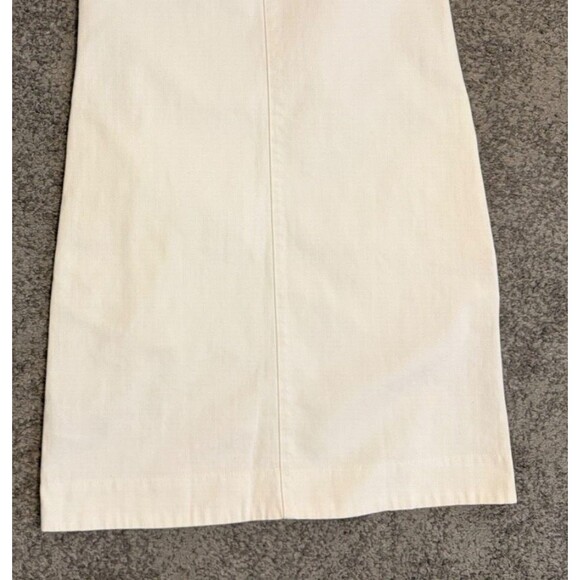J Crew Denim Shift Dress Style AK257 Women's Size 00 White NWT - Picture 14 of 14